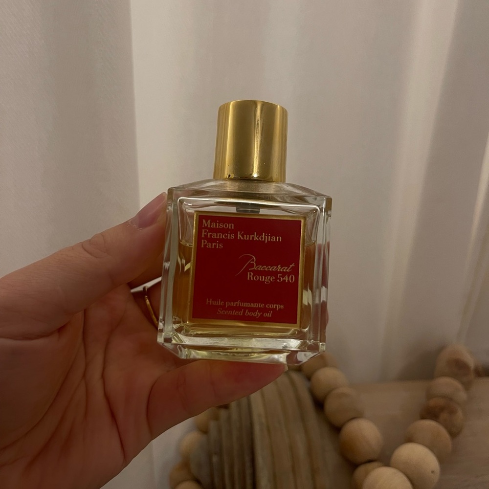 Baccarat Rouge 540 SCENTED BODY OIL MFK